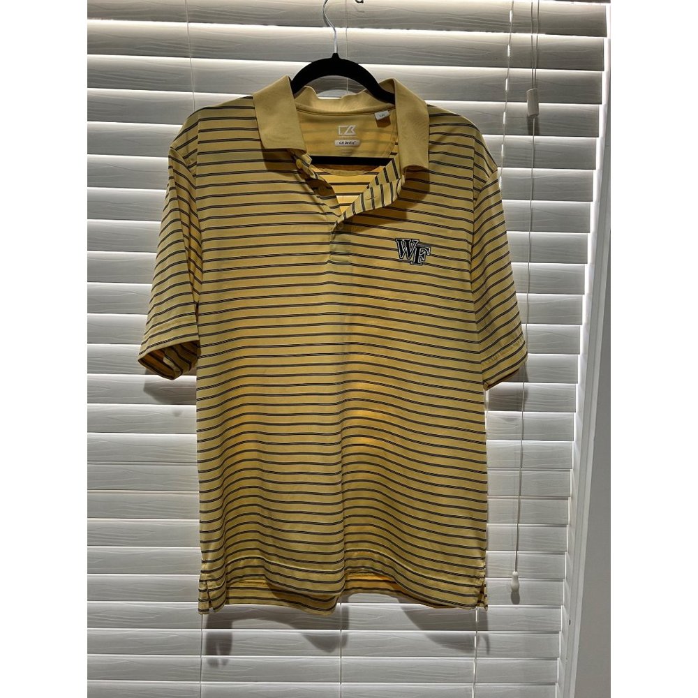 Cutter & Buck Wake‎ Forest Demon Deacons Polo Shirt - Size L